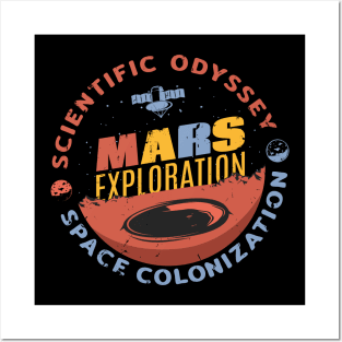 Mars Exploration Posters and Art